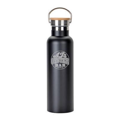Endura 20 oz Stainless Steel Bottle with Bamboo Lid
